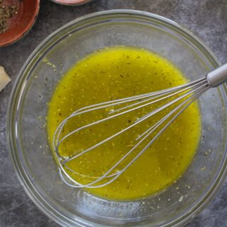 A bowl of Mediterranean mariande.