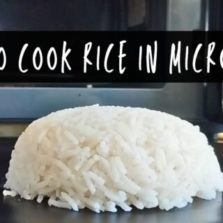 How to cook rice in microwave